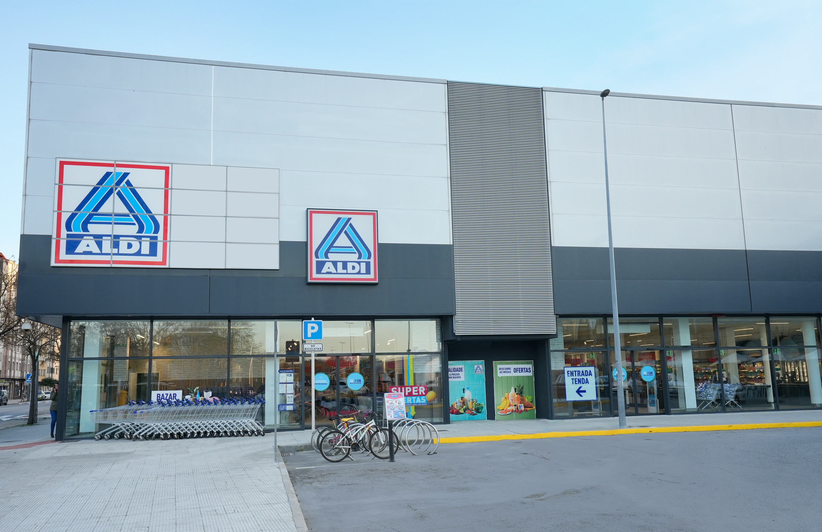 Bicicleta discount madera aldi