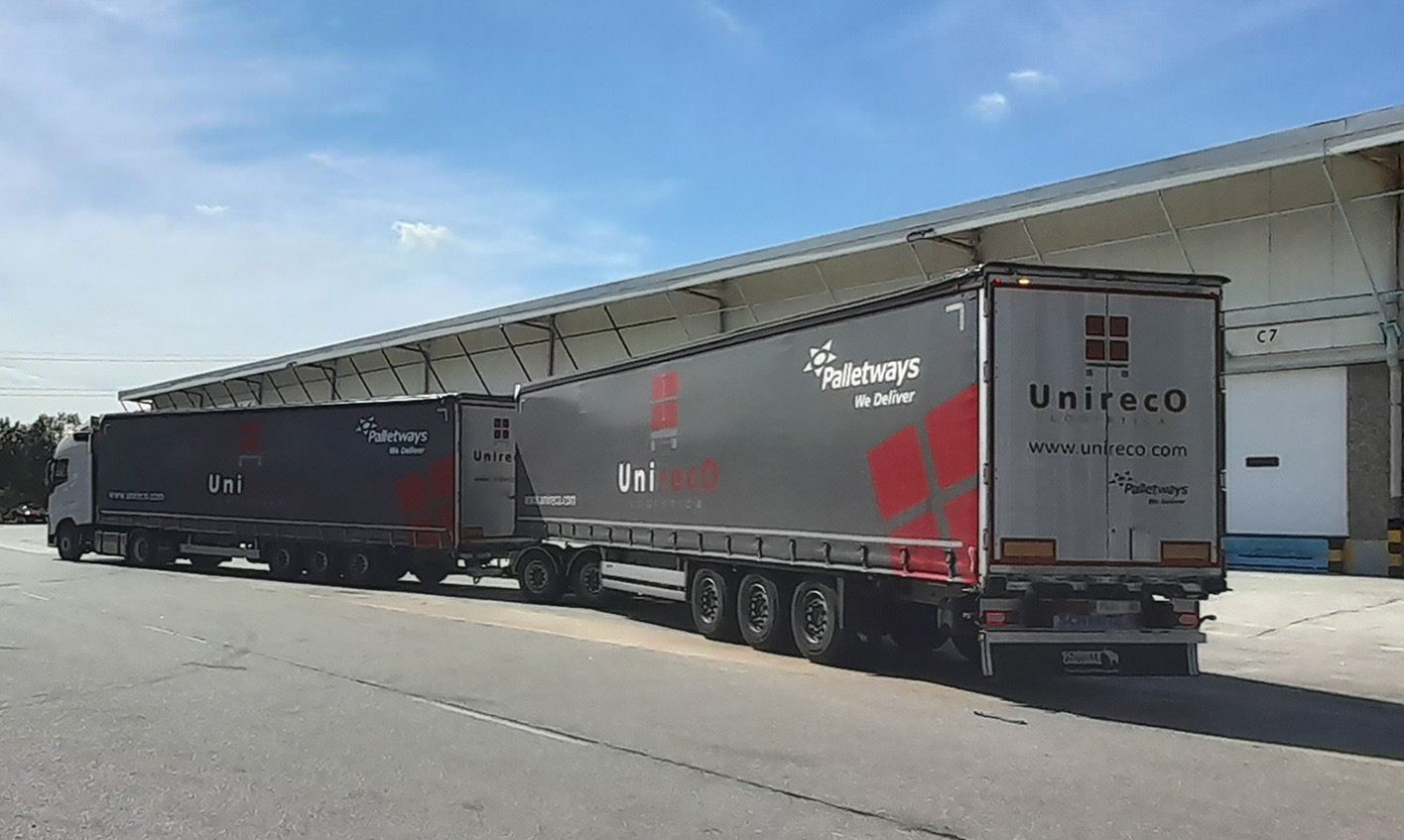 Palletways Iberia Incorpora Un Nuevo Duotrailer A Sus Rutas Entre ...