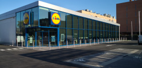 Tienda de Lidl en Leganés, ubicada en el Paseo de la Ermita