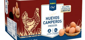 Makro además ha apostado por productos de agricultura ecológica como los huevos camperos.