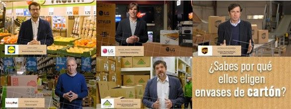 Fiabilidad, sostenibilidad y experiencia de compra son las razones por las que Lidl, Leroy Merlin, UPS, LG e Iskaypet eligen envases de cartón.