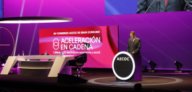 Ximo Puig ha cerrado el 35º congreso Aecoc de Gran Consumo, celebrado este año en Valencia durante la mañana del 28 de octubre.