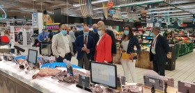 El acto de presentación tuvo lugar en el hipermercado de Noia con el apoyo institucional de las Consellerías do Medio Rural y do Mar y del Concello de esta localidad.