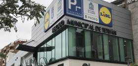 Nueva tienda Lidl ubicada en el Mercado Municipal de Tetuán, en la calle Barvo Murillo 291.