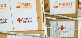 A las donaciones habituales de su Programa Profit se suma un plan de acción especial, que supone la emisión de vales gratuitos por valor de 150.000 € para los bancos de alimentos de todas las prov