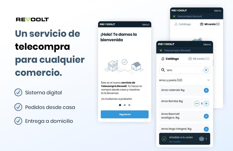 Ante el Covid-19, desarrolla una versión digital de “Compra Telefónica” que mejora el servicio de pedido a distancia de los supermercados.