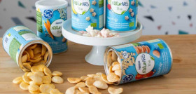 NaturNes Bio NutriPuffs cuenta con cuatro variedades: 2 variedades en forma de estrella, plátano y frambuesa y otras 2 con forma de chip, zanahoria y tomate.