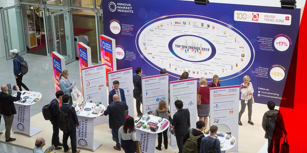 Exposición de las propuestas más innovadoras de 2019 en Anuga.