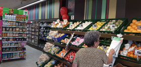 El nuevo supermercado se distribuye en 170 metros cuadrados.