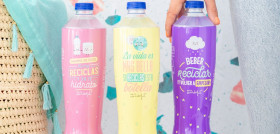 La nueva botella de 1 litro de Nestlé Aquarel cuenta con un diseño atractivo realizado por Mr. Wonderful con mensajes de concienciación a favor del reciclaje.