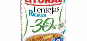 Nuevas Lentejas Riojana Litoral con un 30% menos de sal y grasas.