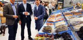 La sección de pescadería cuenta con una nueva zona de exposición para los productos de concha.