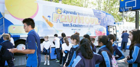 La campaña “Frutitour” tiene el objetivo de concienciar a la población, en especial a los más pequeños, de la importancia de consumir frutas, verduras y hortalizas.