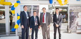 Santiago Llorente, alcalde de Leganés, ha visitado las instalaciones del Centro acompañado por José María Cervera, director general de Makro España y Portugal, Guillermo Lillo, director regional,