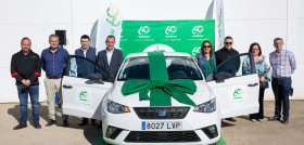 Entrega coche Polán Toledo sorteo Covirán