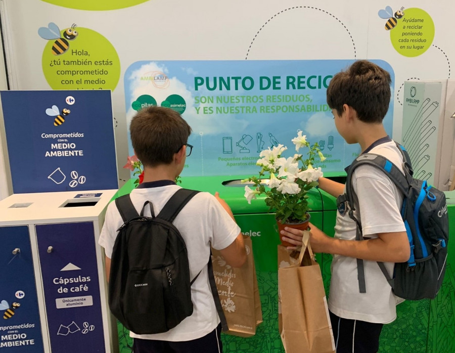 Foto prensa Día del medioambiente en Carrefour