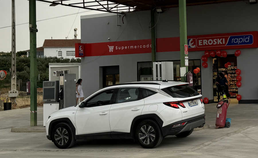 EROSKI gasolinera Valverde de Mérida (Badajoz)