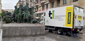 Camion electrico Makro Pamplona