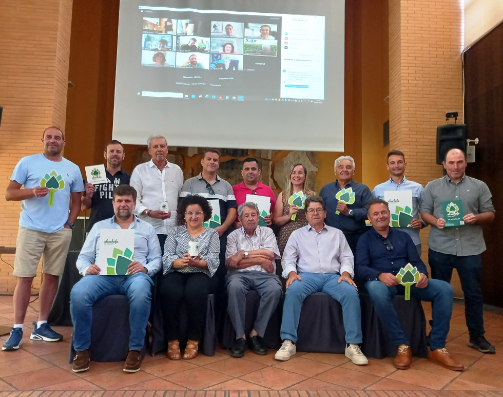 Foto de familia de la XI Asamblea General de Alcachofa de España