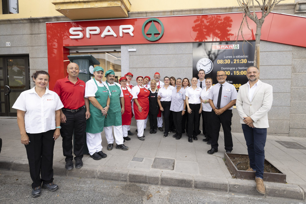 El equipo de SPAR Santa Brígida