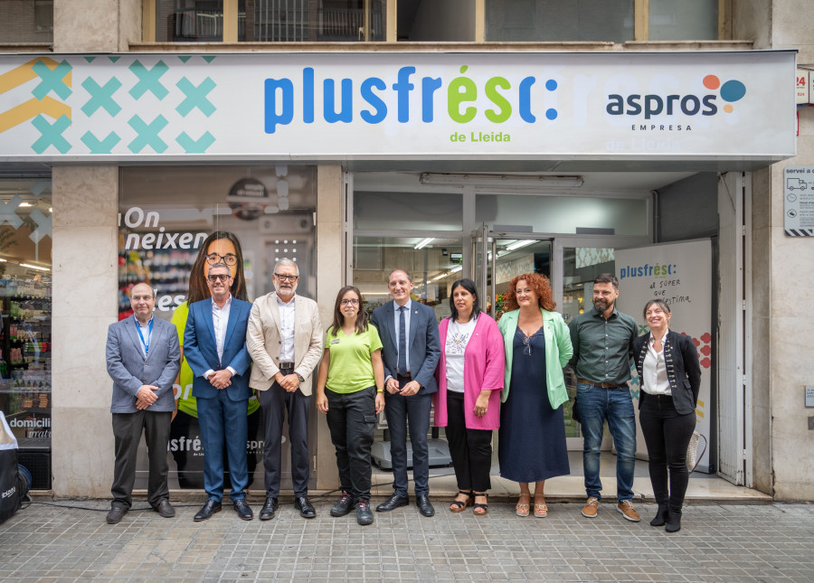 Representantes Plusfresc y Fundación ASPROS