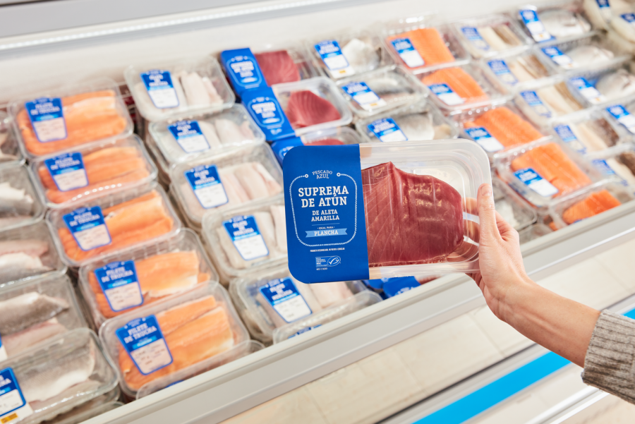 Lidl Incorpora bandejas de pescado fabricadas con un 80% de plástico reciclado en todo su surtido 1