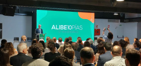 Ignacio Silva presidente de FIAB durante la inauguracion de la X edicion de ALIBETOPIAS 1200x565