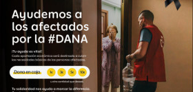 Campaña de donación económica de Ahorramas a las personas afectadas por la DANA