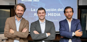 Jose Luís Herradón y Antonio Janeiro de in Store Media y  Clemente Galindo de Circana