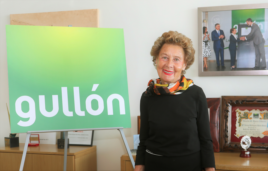 María Teresa Rodriguez presidenta de honor de Galletas Gullón