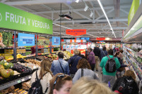 Interior tienda ALDI